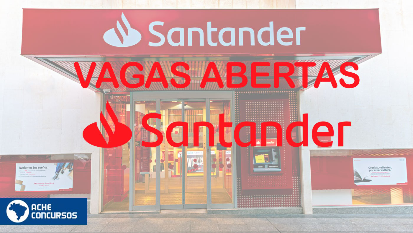 Sindicato dos Bancários de Cascavel - Banco Santander divulga vagas de  emprego para todo o país!