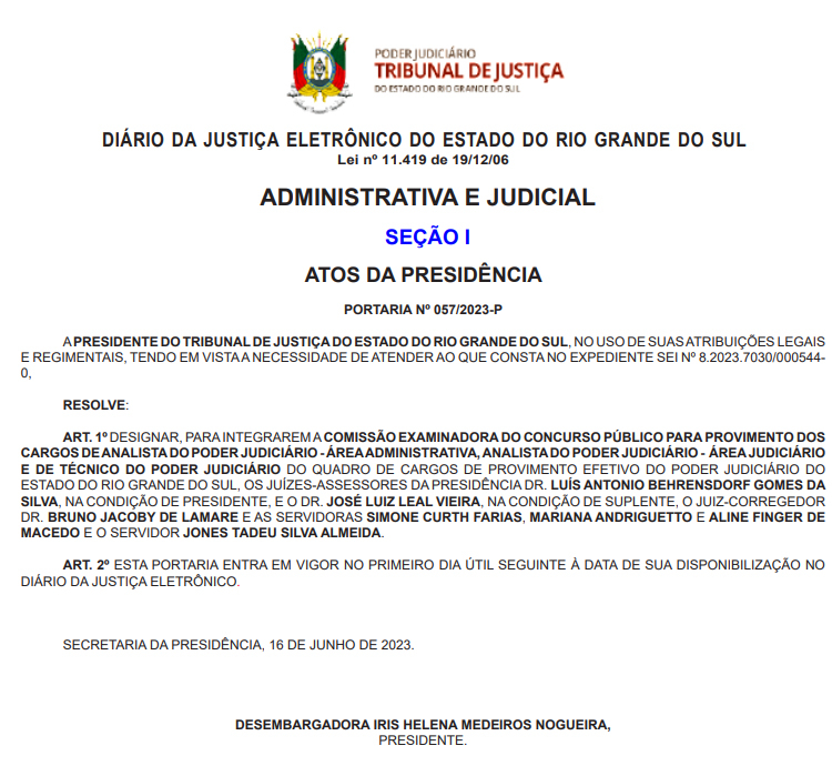 Concurso Rio Grande do Sul 2023: cenário de editais previstos