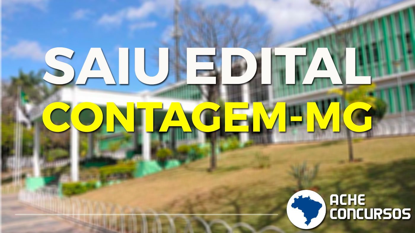 Concurso Prefeitura De Contagem MG 2020 Sai Edital Para Agente E