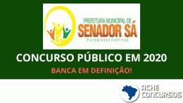 Concurso da Prefeitura de Senador Sá-CE suspende a escolha da banca