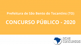 Prefeitura de São Bento do Tocantins-TO planeja concurso público em 2020