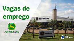 John Deere tem vagas de emprego abertas em agosto de 2021