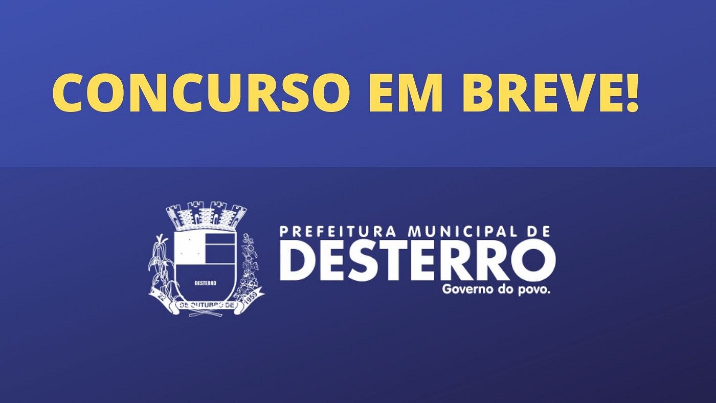 Prefeitura De Desterro Pb Abrir Concurso P Blico Em