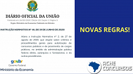 Ministério da Economia altera norma para autorização de novos concursos; entenda