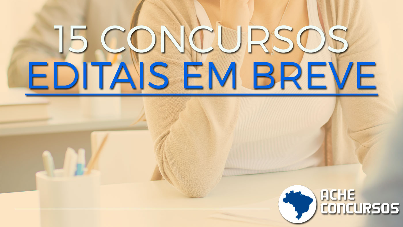 Concursos: Veja 10 Editais Com Banca Definida Que Podem Sair Em Novembro