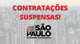 Governo de SP suspende concursos até o final de 2021