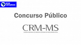 Gabarito do concurso CRM-MS 2021 sai nesta segunda-feira