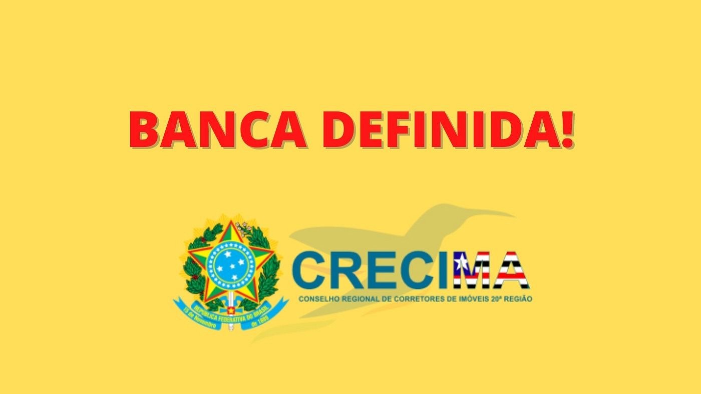 Concurso Creci Ma Tem Banca Definida