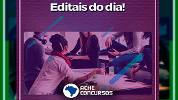 Concurso público: veja os editais abertos em 17 de maio