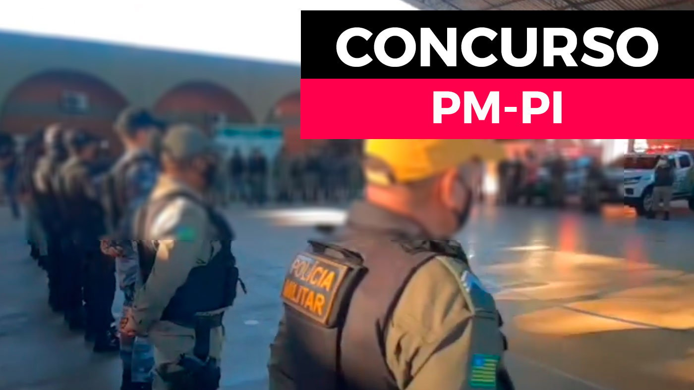 Concurso da Polícia Militar do Piauí PM PI 2021 Provas para Soldado