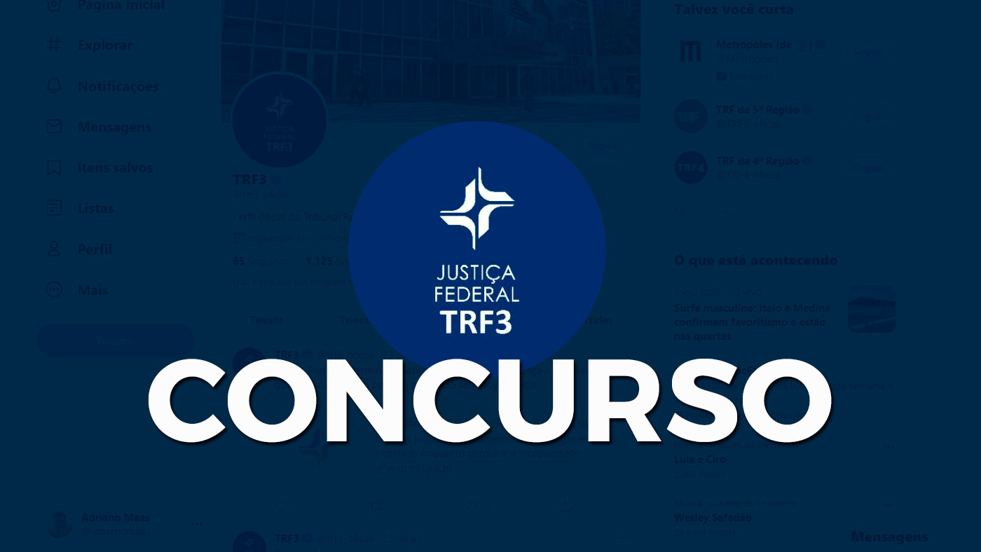 Concurso Trf Autorizado E Ter Vagas Para T Cnicos E Analistas