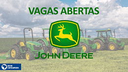 John Deere tem novas vagas de emprego abertas em março para 2 estados