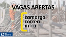 Camargo Corrêa tem mais de 50 novas vagas de emprego abertas em dezembro de 2022