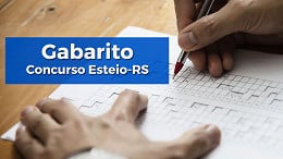 Gabarito do concurso da Prefeitura de Esteio-RS sai pela Fundatec nesta segunda-feira