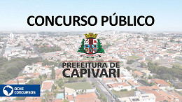 Concurso Prefeitura de Capivari-SP 2022: Sai edital na educação