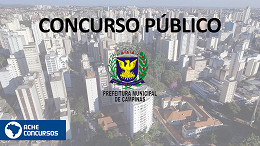 Prefeitura de Campinas-SP abre concurso público na saúde com 70 vagas 