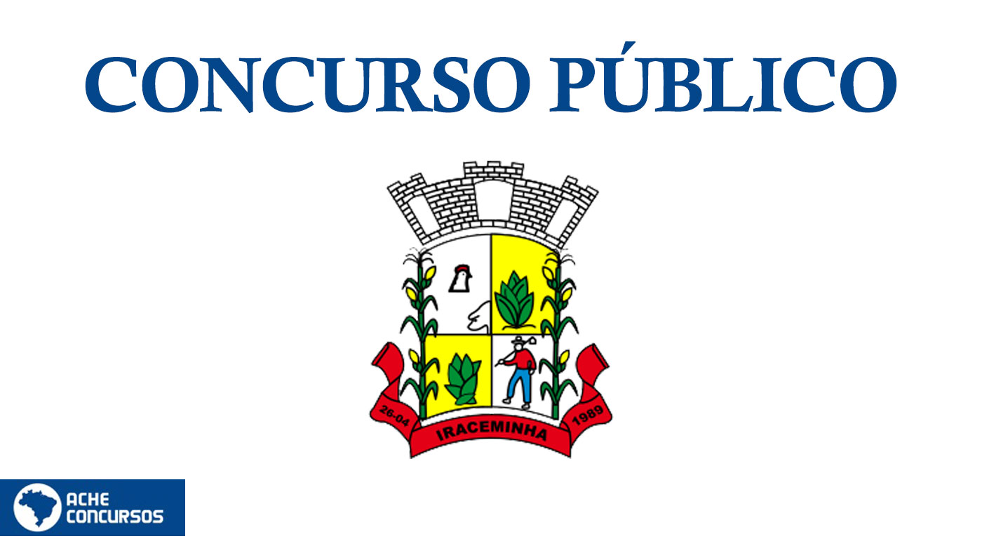 Concurso Prefeitura Iraceminha SC 2022 Inscrição aberta