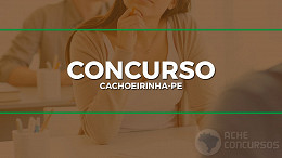 Concurso público de Cachoeirinha-PE tem inscrição aberta para vagas de até R$ 3 mil