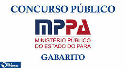 Gabarito oficial do MP-PA já está disponível pela Consulplan 