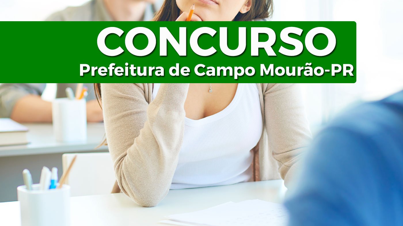 Concurso Prefeitura de Campo Mourão PR Edital e Inscrição