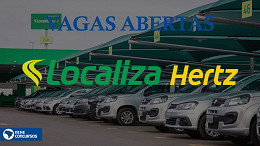 Localiza Hertz anuncia mais de 500 novas vagas de emprego para setembro de 2022