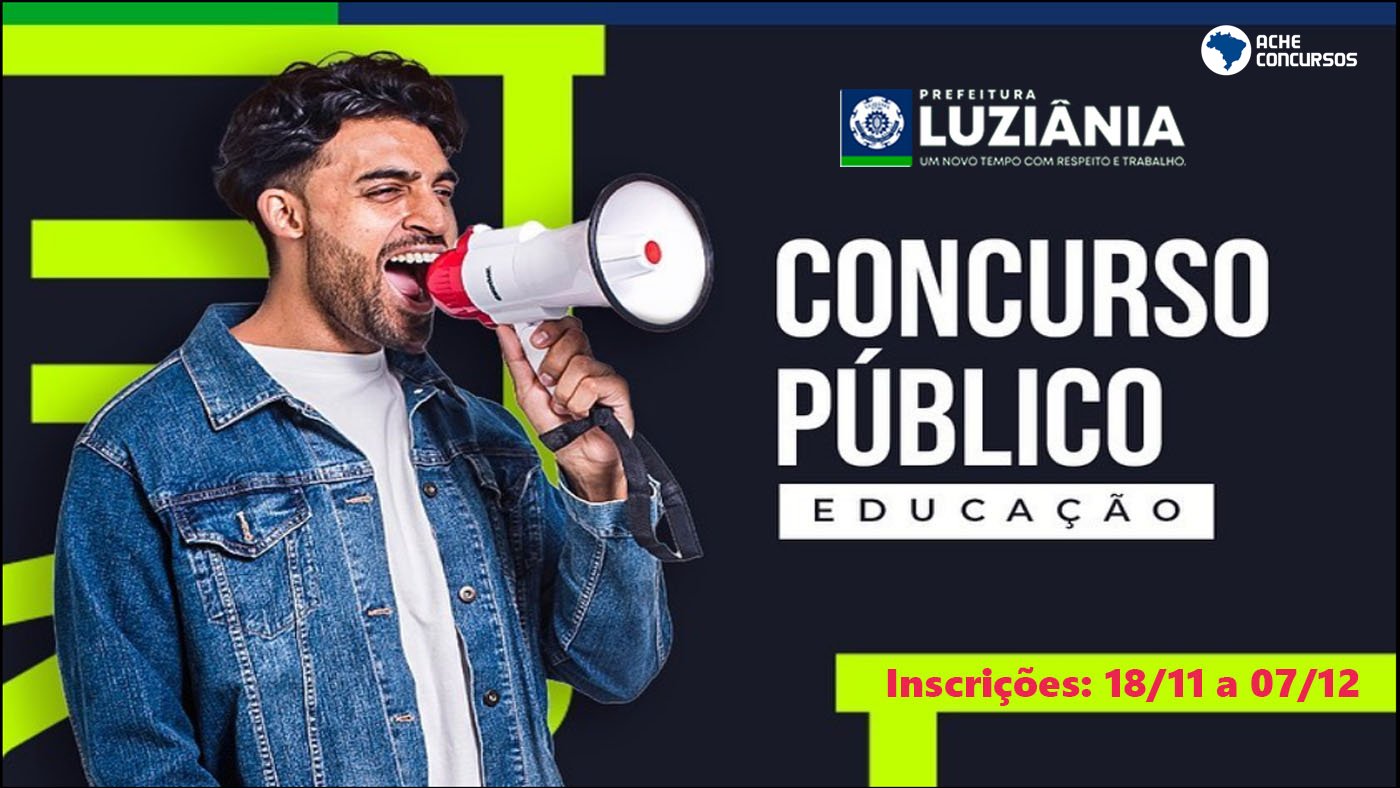 Concurso de Luziânia GO 2022 Prefeitura abre 1 926 vagas para Professores