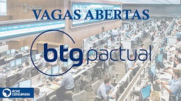 Carreira bancária! BTG Pactual tem mais de 110 vagas abertas em outubro