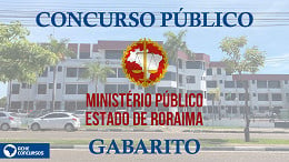 Gabarito do concurso MP-RR 2022 é divulgado; veja