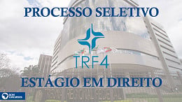 TRF-4 abre inscrições para estágio em Direito; bolsa é de R$ 1.050