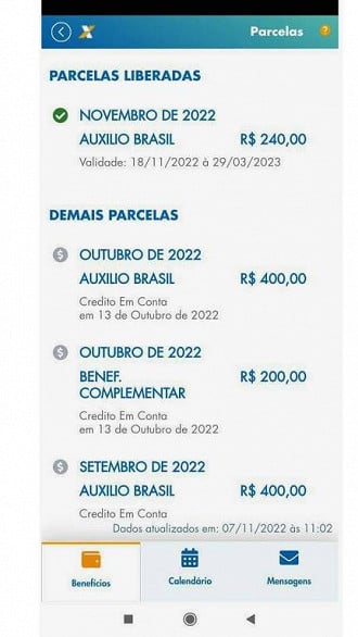 Folha de pagamento de novembro terá descontos do consignado do Auxílio Brasil