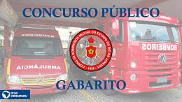 Gabarito dos Bombeiros RJ 2022 saiu! FGV divulgou respostas