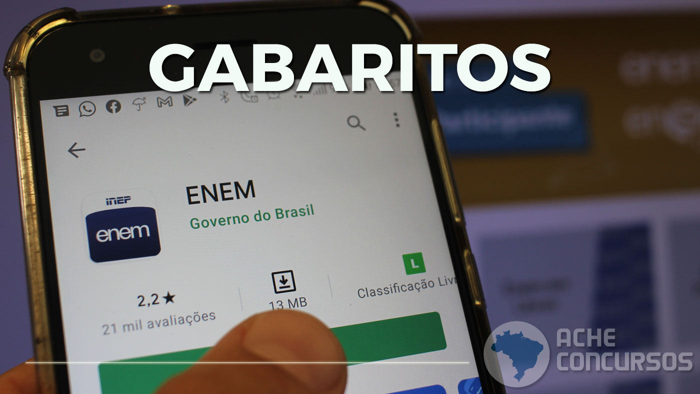 Inep Divulga Gabaritos Do Enem Confira Todos Em Pdf