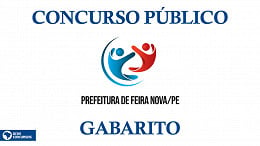 Concurso Prefeitura de Feira Nova-PE 2022: gabarito sai segunda, 12