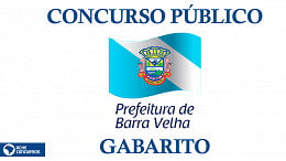 Concurso Prefeitura Barra Velha SC 2022:  gabarito saiu pelo IBAM segunda, 12