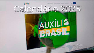 Calendário do Auxílio Brasil em 2025. Imagem: Ache Concursos