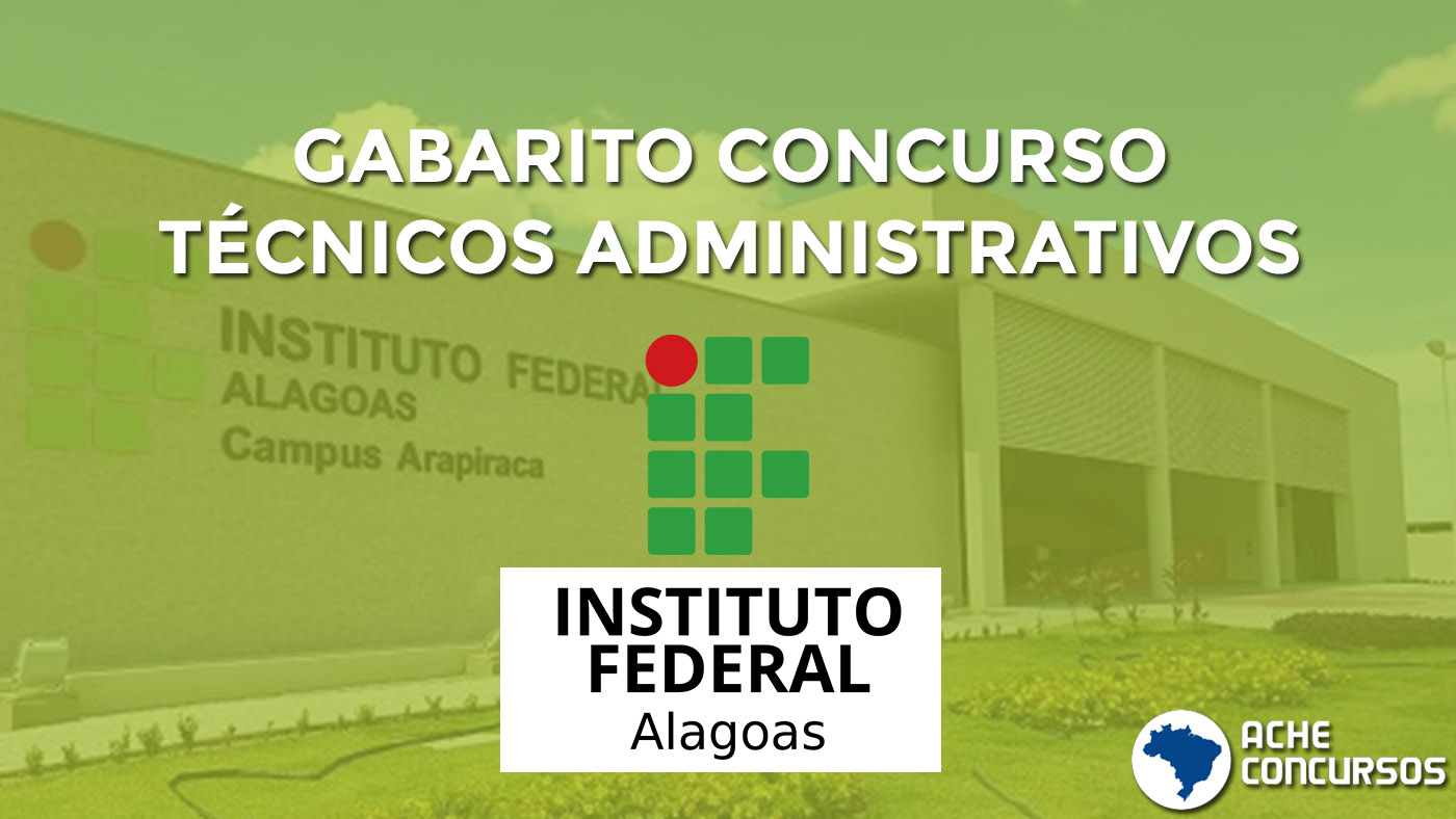 Concurso Ifal T Cnicos Administrativos Gabaritos Preliminares Saem