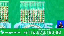 Resultado da Mega-Sena 2560 sai e prêmio acumula em R$ 135 milhões