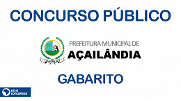 Concurso Prefeitura de Açailândia-MA 2022: gabarito sai segunda, 13