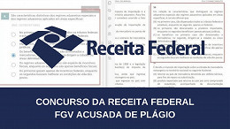 Concurso da Receita Federal: FGV nega suposto plágio em provas