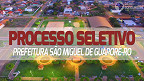 Processo Seletivo Prefeitura de São Miguel do Guaporé-RO 2023