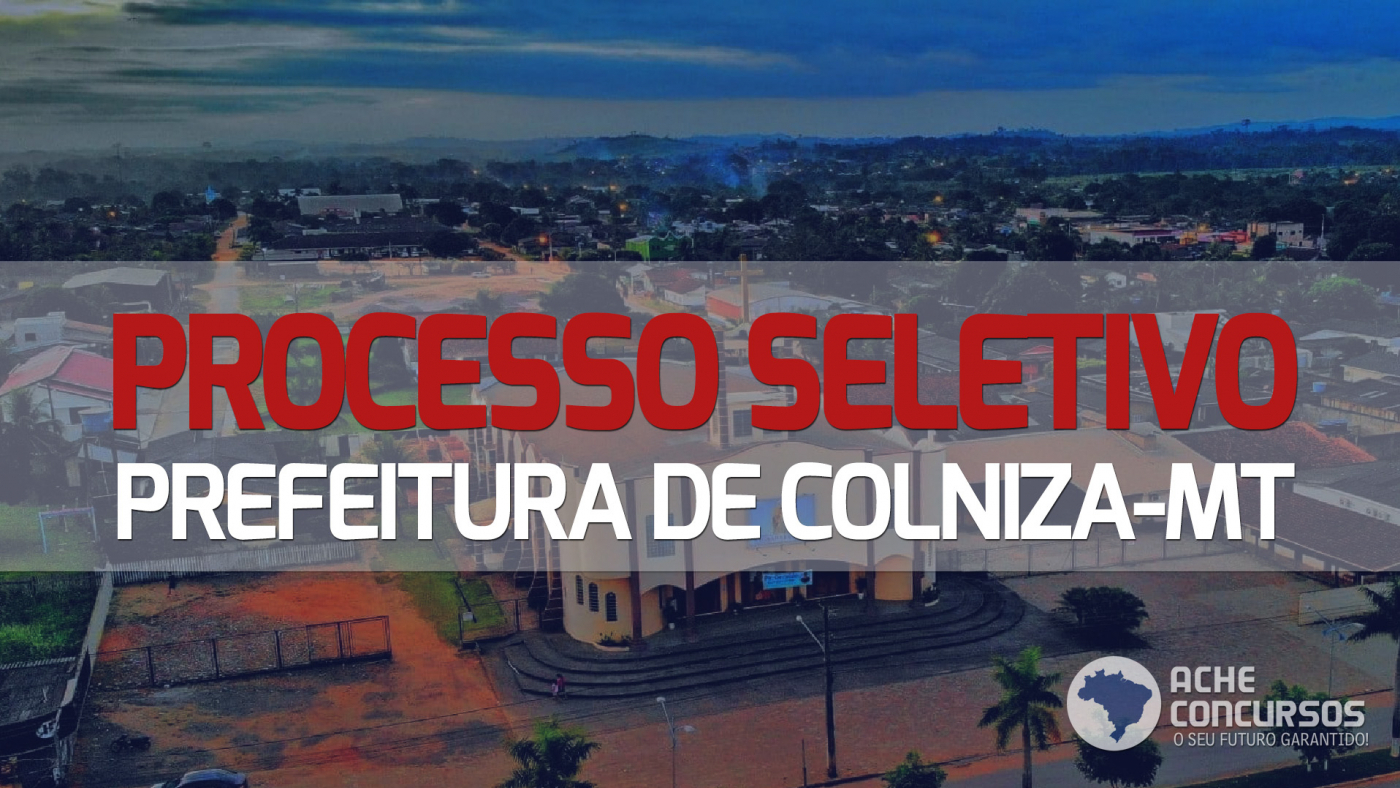 Últimas Notícias Prefeitura de Colniza - Edital Concursos Brasil