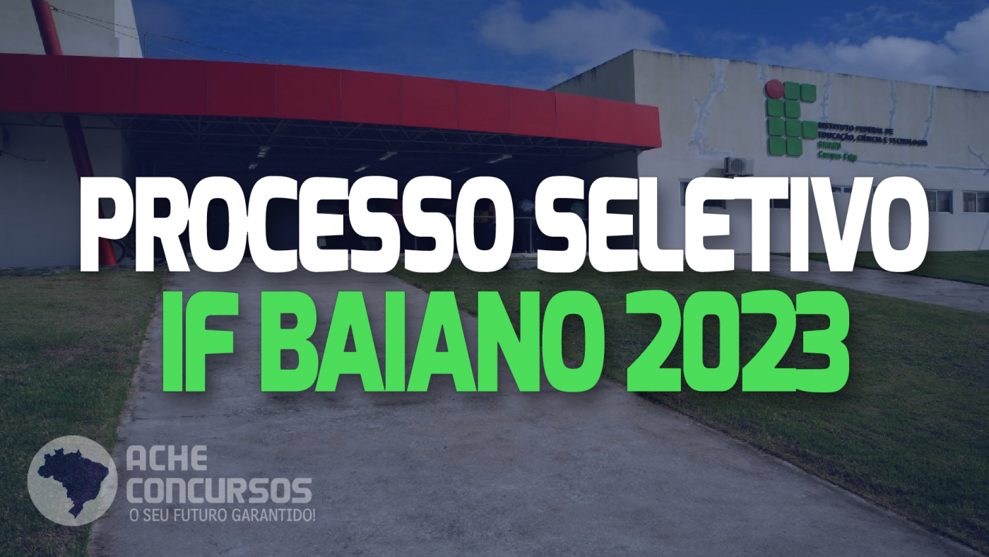 If Baiano Abre Quatro Vagas Para Professor Em Uru Uca