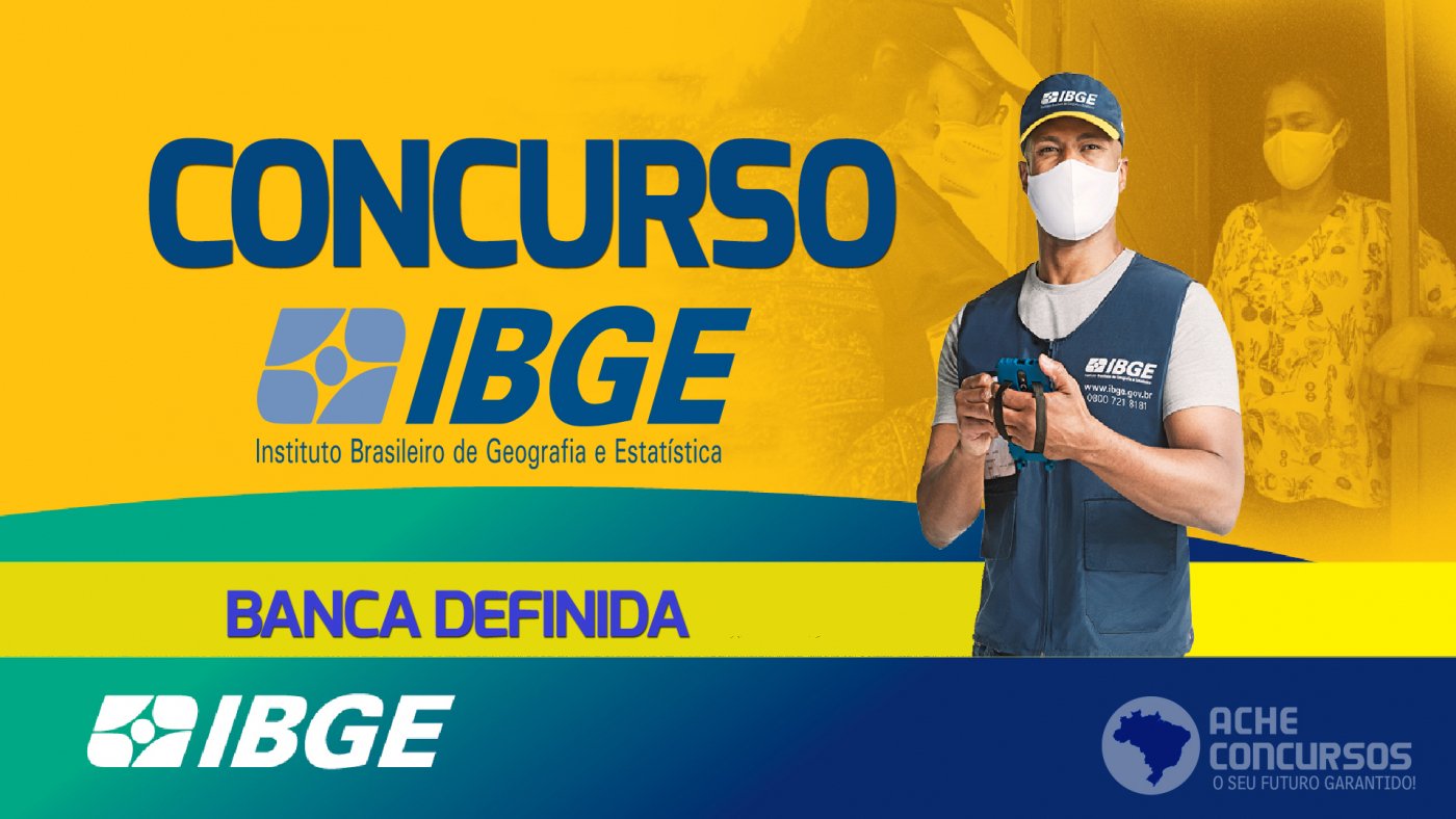 Concurso IBGE 2023: Banca é Definida Para Agente Censitário De Mapeamento