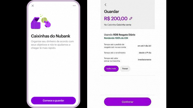 Quanto Rende R Nas Caixinhas Do Nubank Hoje