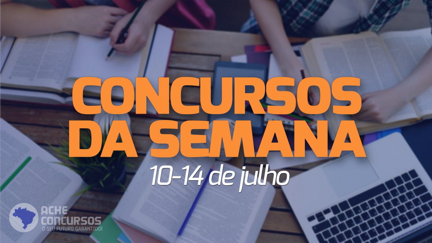 Concursos Abertos: 24 órgãos Abrem Inscrições Nesta Semana