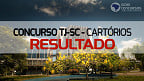 Cebraspe divulga resultado do concurso TJ-SC 2023 para Cartórios