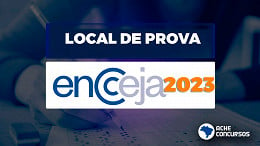 Encceja 2023: Inep libera local de prova