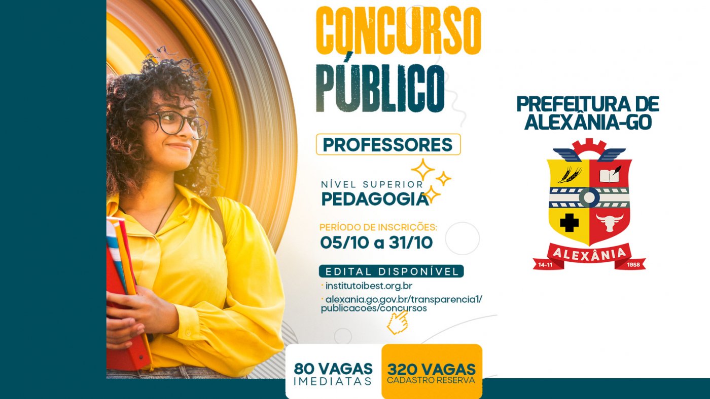 Concurso Prefeitura De Alex Nia Go Sai Edital Para Professor