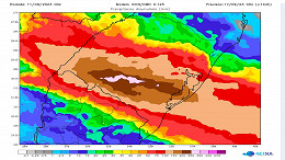 Atenção! Novo Ciclone no RS pode gerar até 300 mm de chuva essa semana, diz MetSul