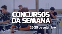 Concurso Público; veja 45 órgãos que abrem inscrições na última semana de Setembro